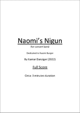 Naomi's Nigun Concert Band sheet music cover